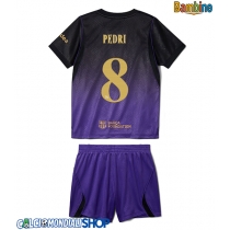 Maglie da calcio Barcelona Pedri Gonzalez #8 Seconda Maglia Bambino 2026-27 Manica Corta + Pantaloni corti)